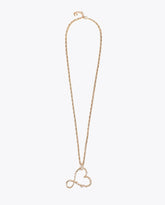 Fine Chain Necklace with Infinite Heart